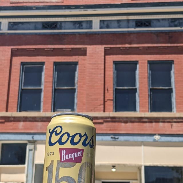 Our history can be found all over the West outside of Golden. Our 150th can is paying a visit to a Coors distribution building in Raton, NM that dates back to 1906. 📸: Heidi H. #coorsbrewerytourist